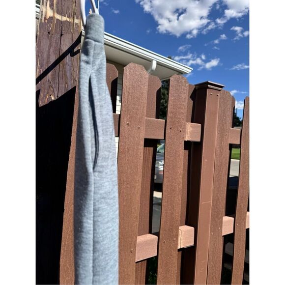 Vintage Trissi two piece gray vest pockets skirt pockets size twelve belt old - Picture 9 of 16